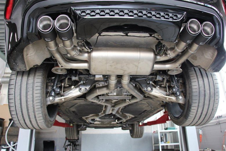 Выхлопная система BMW x5m