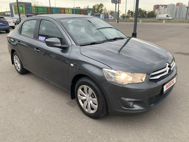 Citroen c-elysee серый