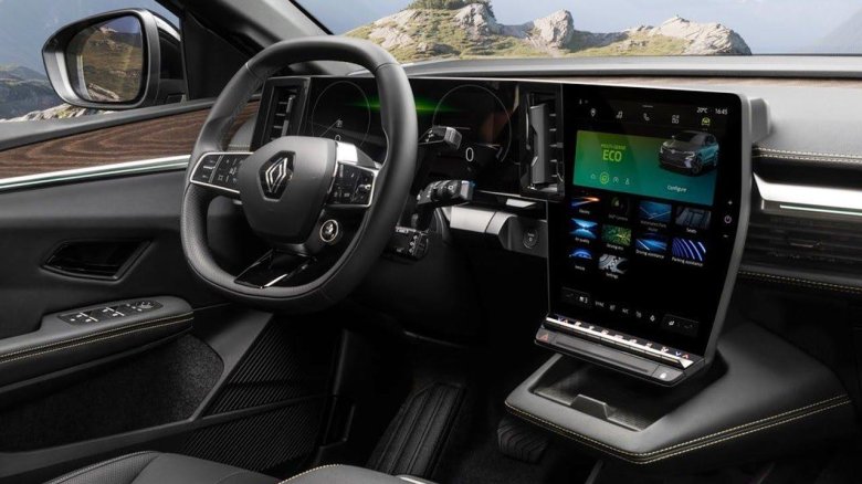 Рено Меган 2022 салон