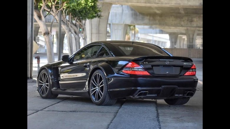 Mercedes benz sl 55 amg black series