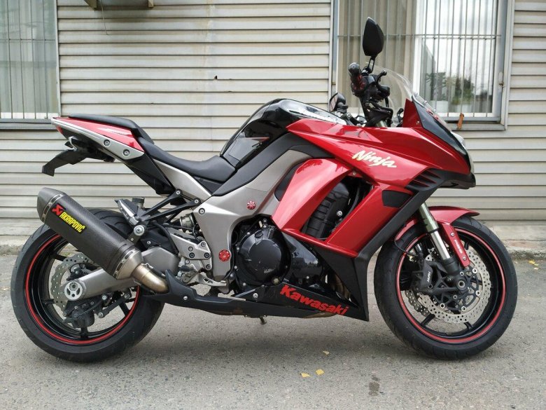 Кавасаки z1000 красный