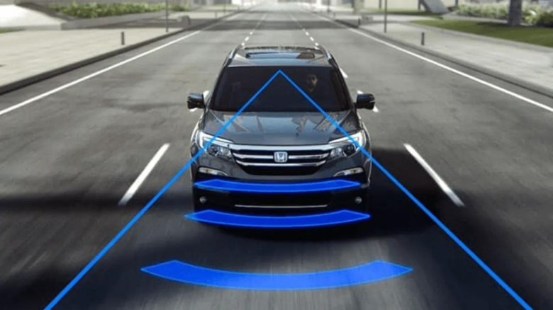 Система экстренного автономного торможения