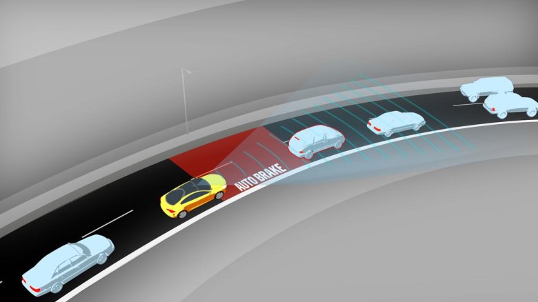 Вольво система экстренного торможения