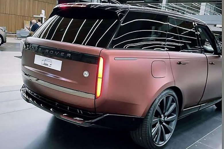 Новый range Rover 2022