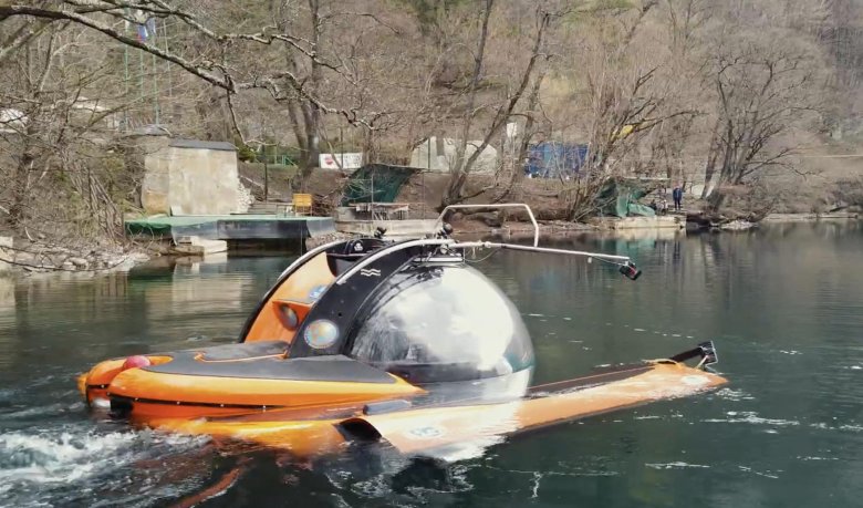 Обитаемый подводный аппарат Газпром