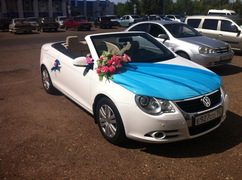 Кабриолет на свадьбу
