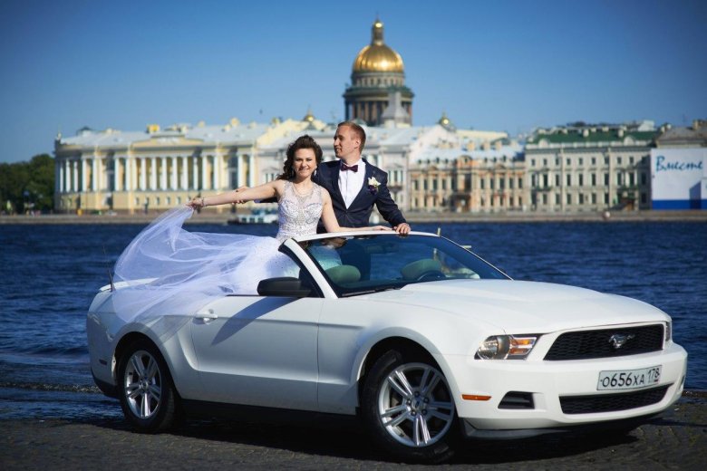 Мустанг свадебный кабриолет
