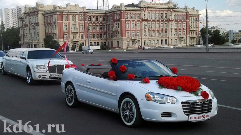 Свадебные кабриолеты Барнаул