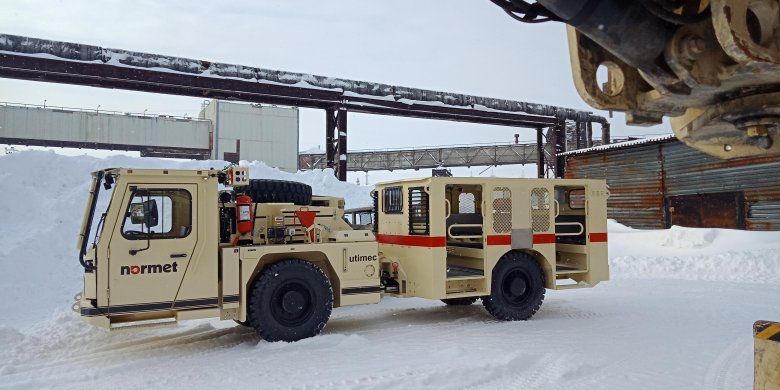 Подземная самоходная машина Normet