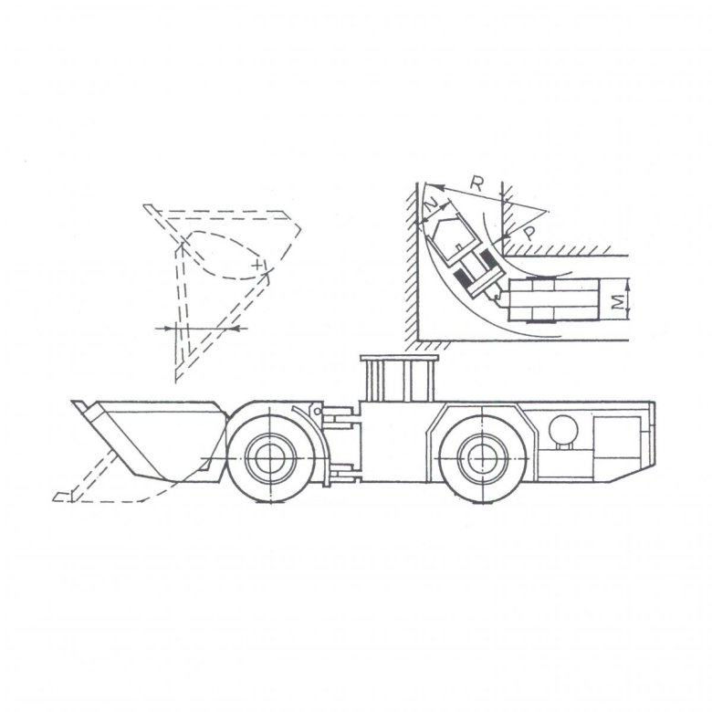 Машина погрузочно-транспортная пт-4