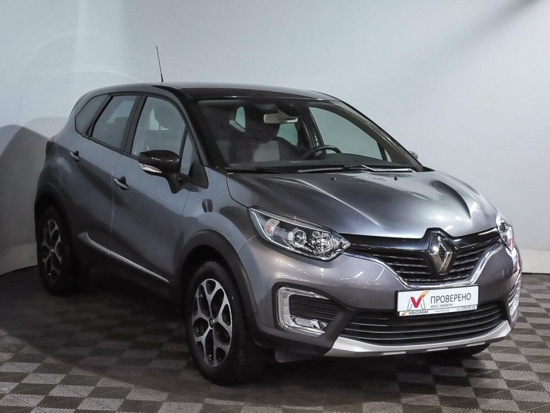 Renault Captur серый