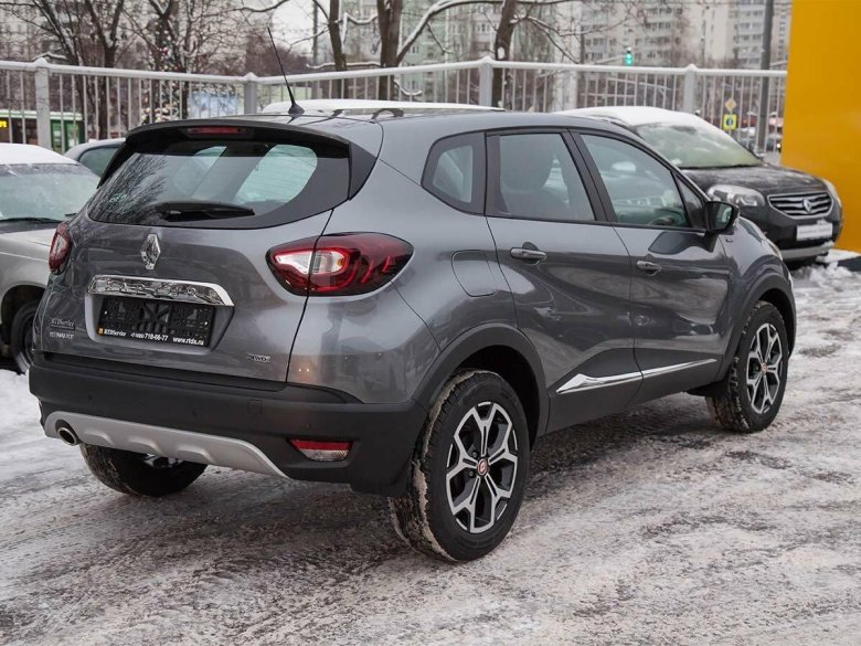 Рено каптур серый