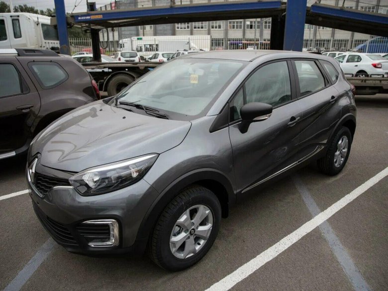 Рено каптур 2017 серый