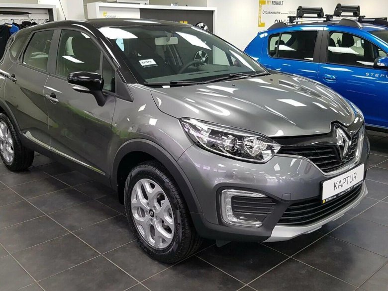 Рено каптур серебристый