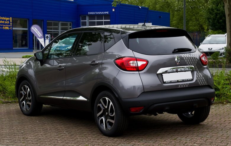 Renault Captur серый
