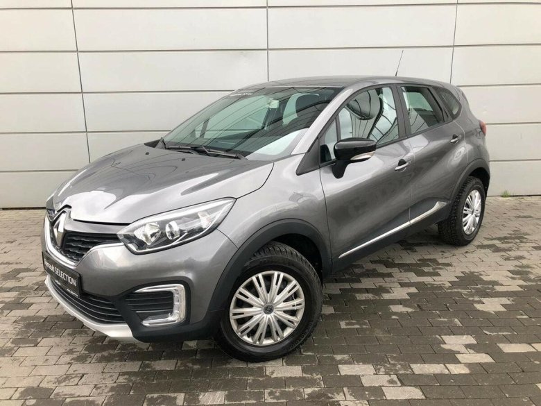 Рено Каптур темно серый