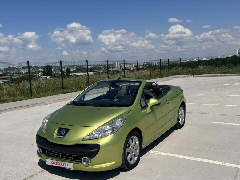 Салатовый Пежо