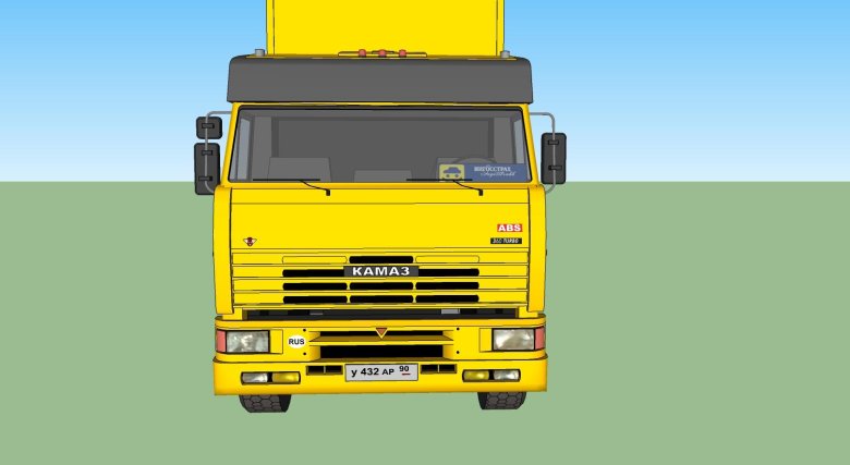 КАМАЗ 54115 дальнобойщики