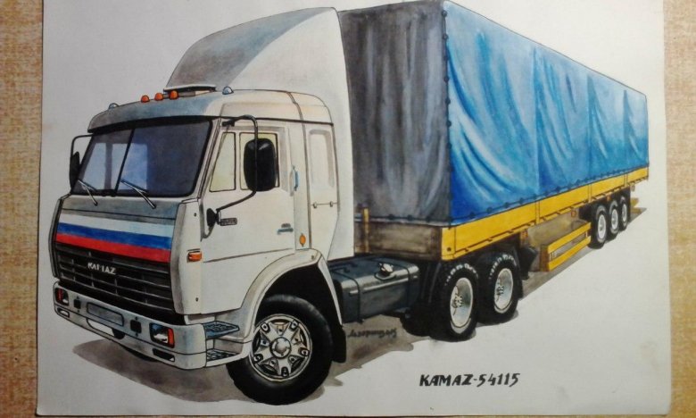 КАМАЗ 54115 Автодизайн макси