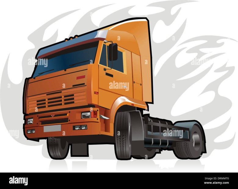 КАМАЗ мультяшный