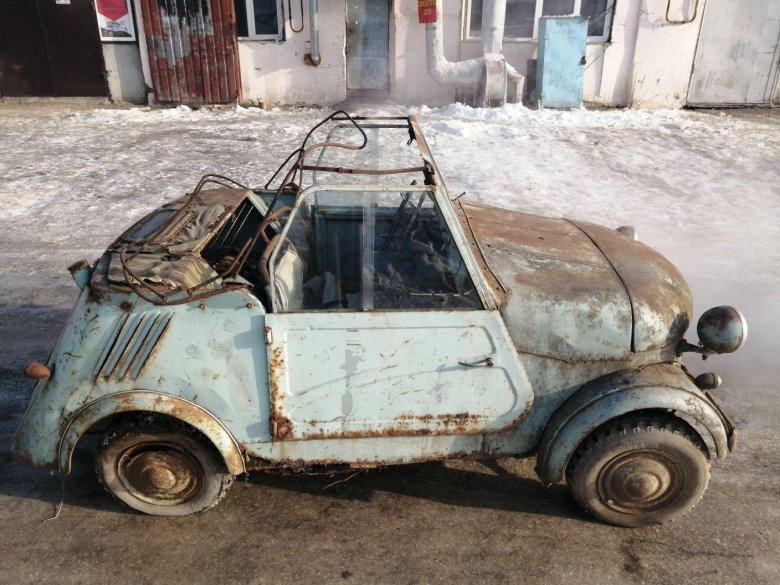 Мотоколяска СМЗ с3а Моргуновка