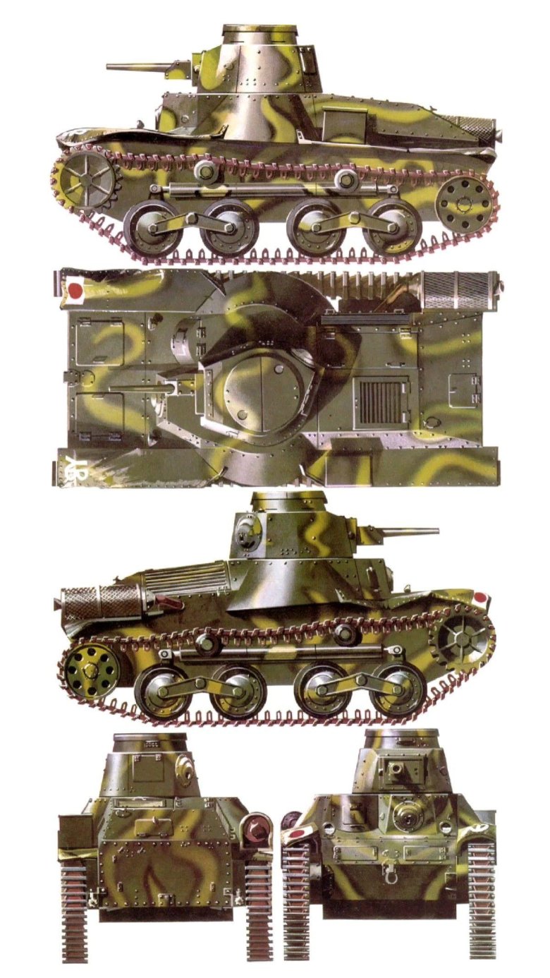 Танки японии второй мировой тип 95