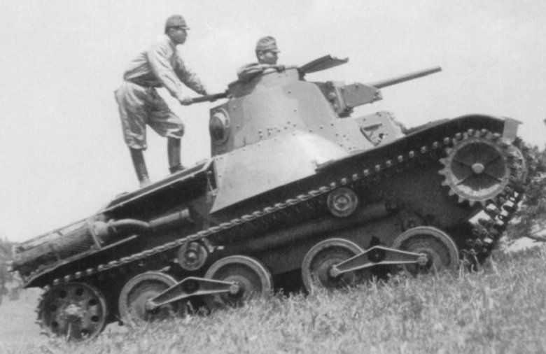 Японские танки 2 мировой войны