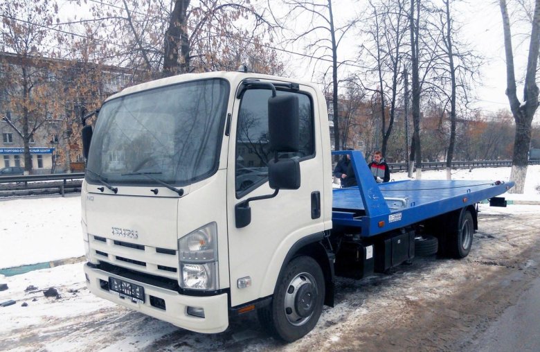 Эвакуатор Isuzu nqr75
