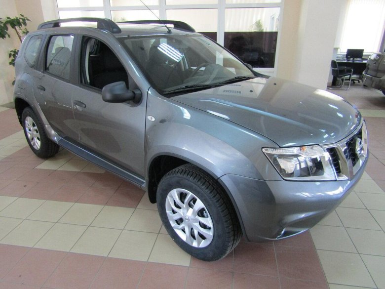 Рено Дастер серый металлик