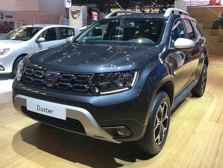 Renault Duster 2022 черный