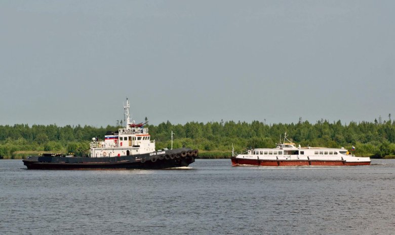 Буксир Сердаков Архангельск