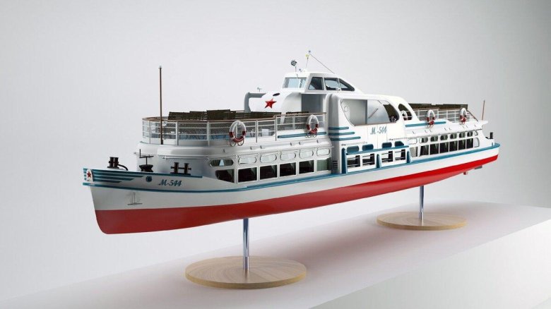 Речной теплоход проекта 544 Москвич