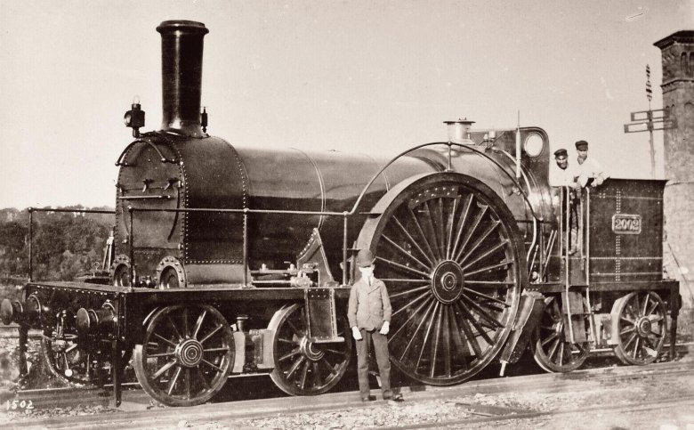 Паровозы Англии 19 века