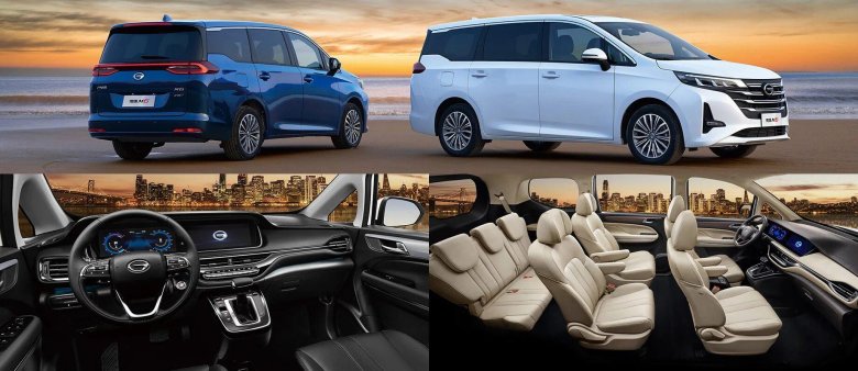 Китайский минивэн GAC gm8