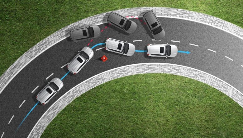 ESP система стабилизации курсовой устойчивости