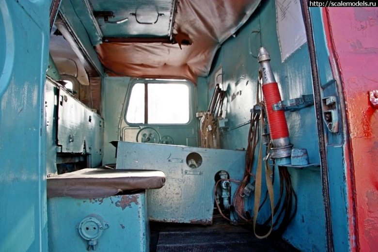 ЗИЛ 130 пожарный кабина