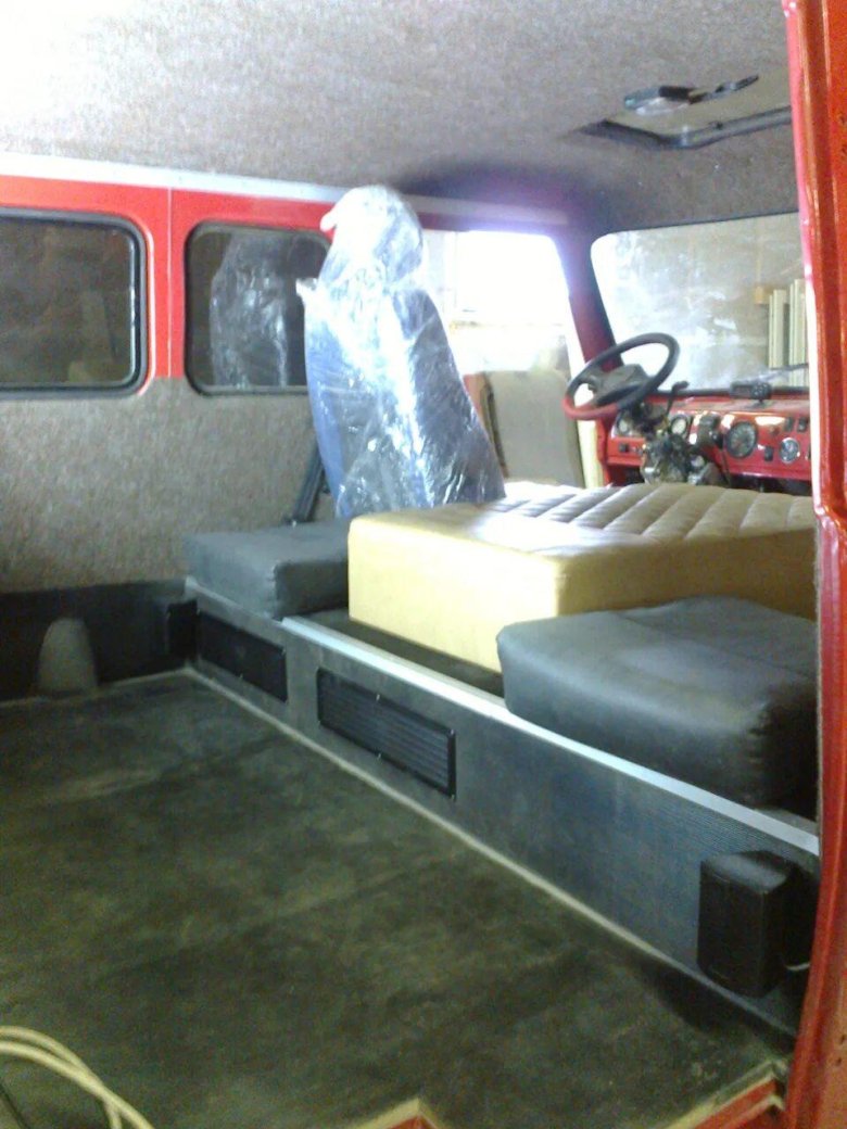 УАЗ 3909 салон