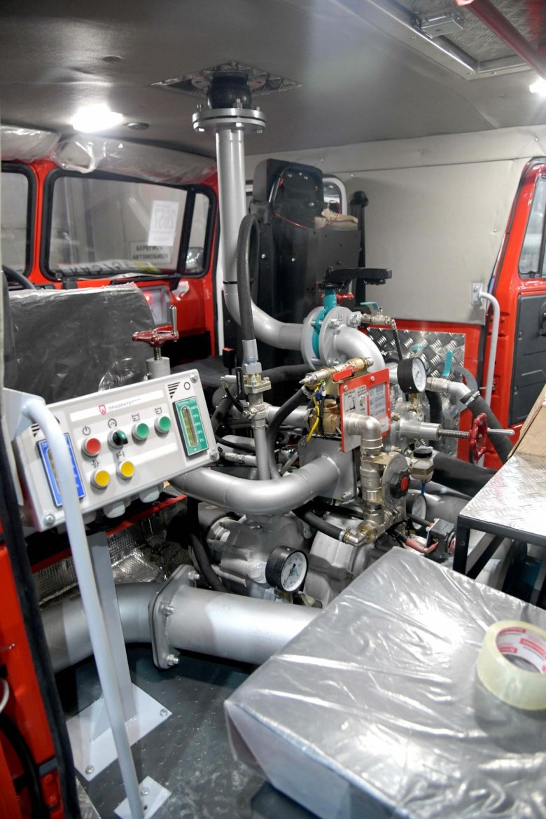 Поставка пожарного автомобиля