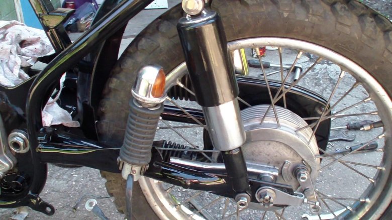 Ява 638 гидравлический тормоз