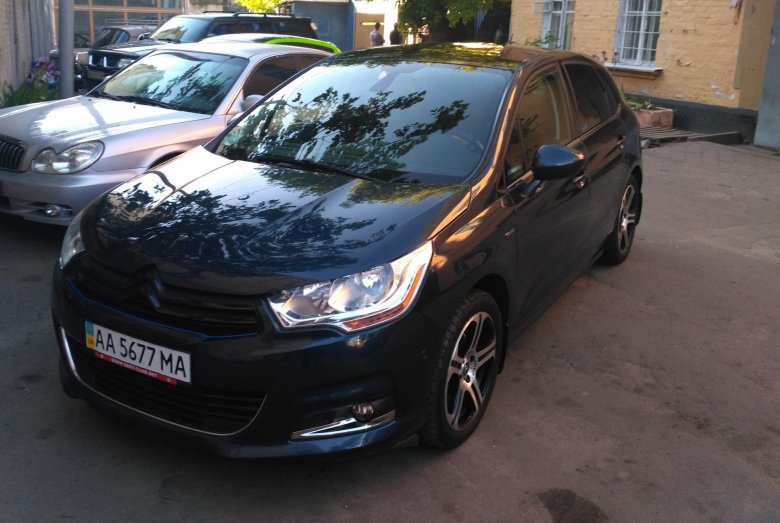 Ситроен с4 черный