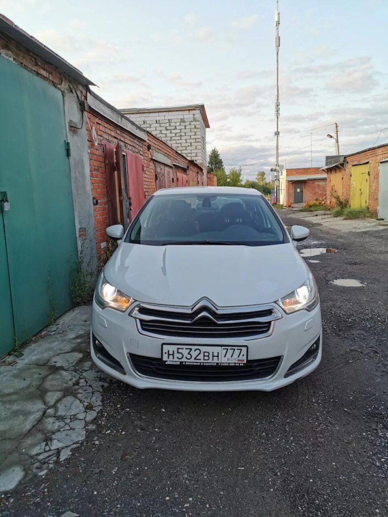Citroen c4 антихром