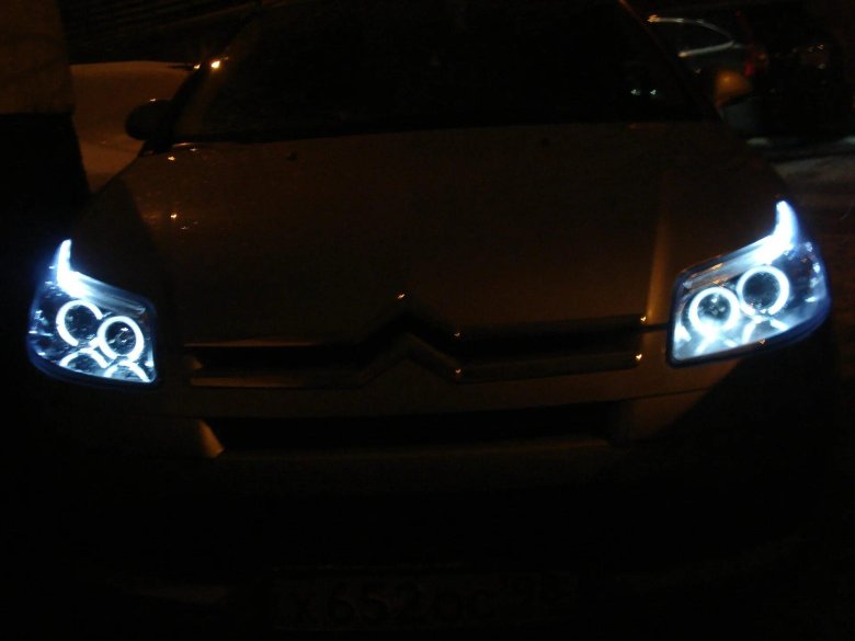 Ангельские глазки Citroen c4