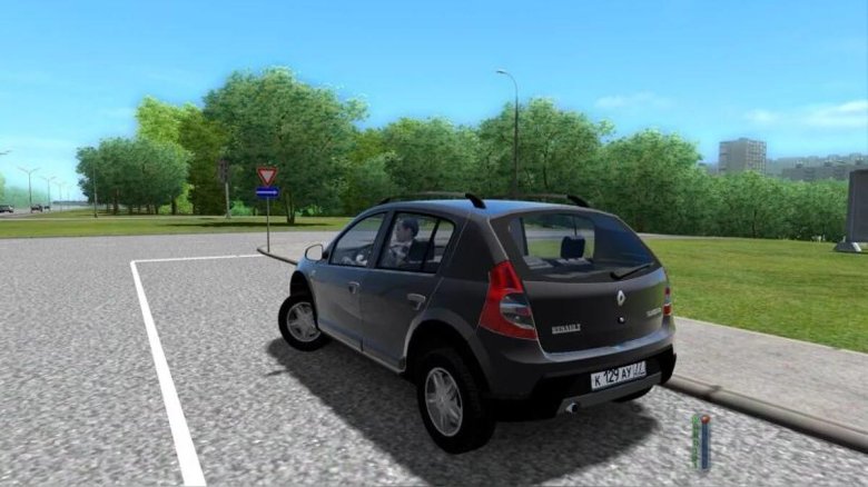 Renault Stepway для City car Driving