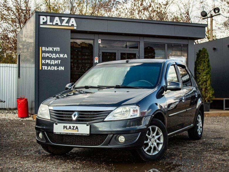 Renault Logan 2011 черный