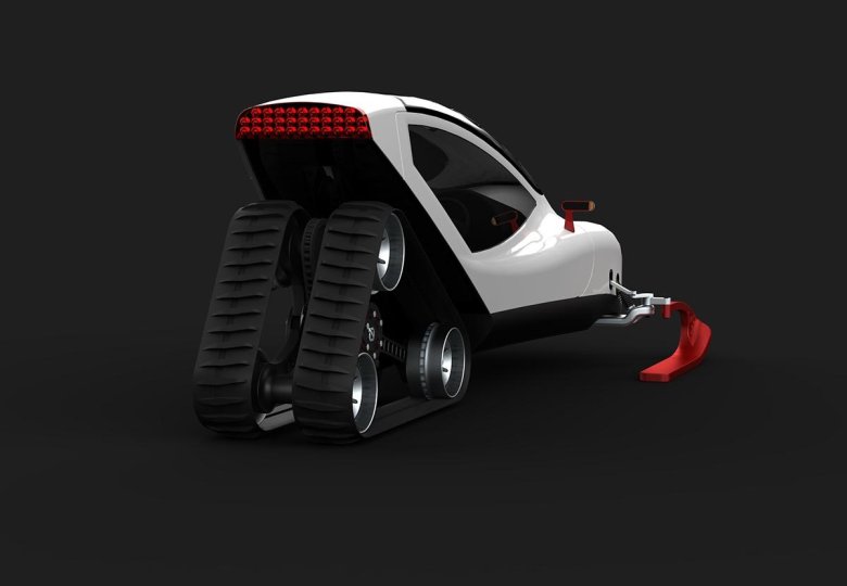 Снегомобиль snow crawler