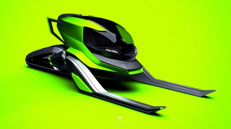 Концепт снегохода