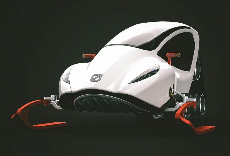 Снегомобиль snow crawler