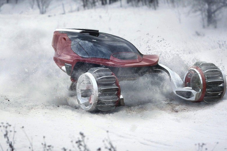 Снегомобиль snow crawler