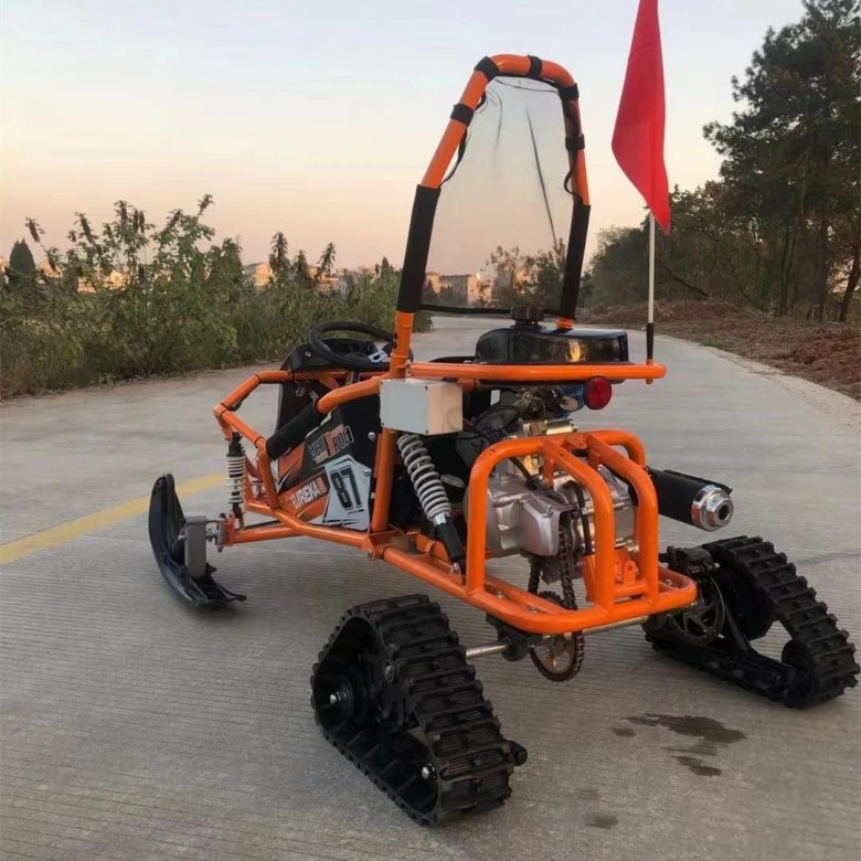 Детский электроснегоход гусеничный