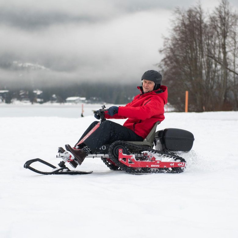 Электро сноубайк